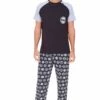 Men's Marvel 1939 Pocket Character Cotton Long Pyjamas -pajamas shop PJF221123 53