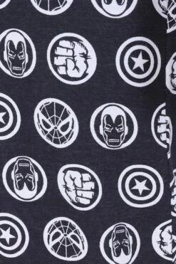 Men's Marvel 1939 Pocket Character Cotton Long Pyjamas -pajamas shop PJF221123 56