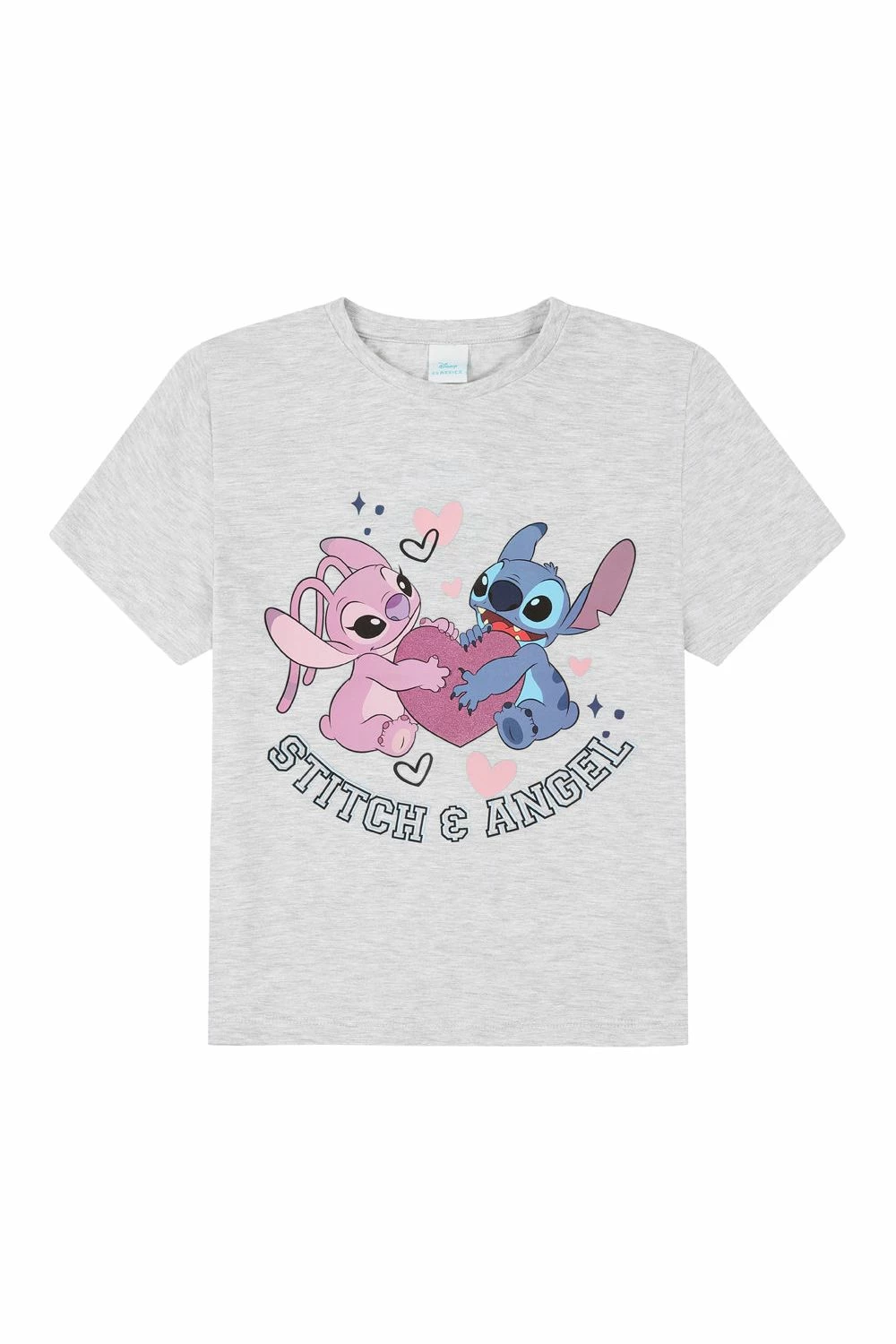 Girls Disney Lilo And Stitch And Angel Short Pyjamas 6 Girls Disney Lilo And Stitch And Angel Short Pyjamas - Image 4