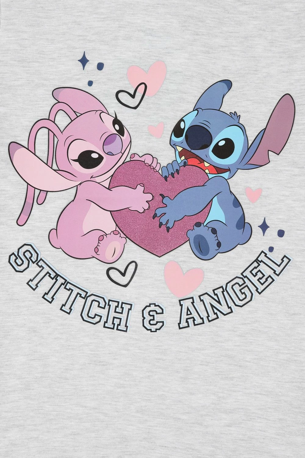 Girls Disney Lilo And Stitch And Angel Short Pyjamas 7 Girls Disney Lilo And Stitch And Angel Short Pyjamas - Image 5