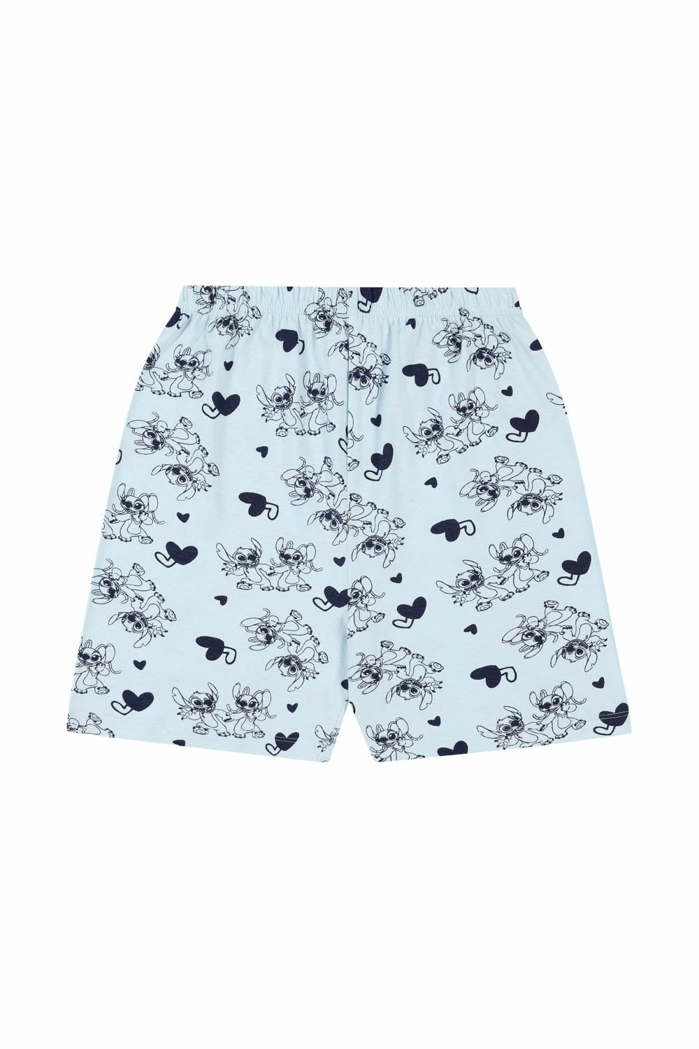 Girls Disney Lilo And Stitch And Angel Short Pyjamas 8 Girls Disney Lilo And Stitch And Angel Short Pyjamas - Image 6