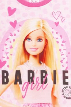 Girls Barbie Girl Short Leopard Print Pink Pyjamas 3 To 10 Years 13 Girls Barbie Girl Short Leopard Print Pink Pyjamas 3 To 10 Years -pajamas shop PJF230419 3