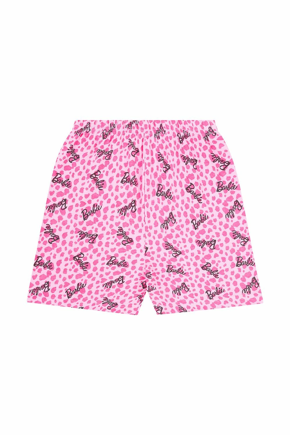 Girls Barbie Girl Short Leopard Print Pink Pyjamas 3 To 10 Years 8 Girls Barbie Girl Short Leopard Print Pink Pyjamas 3 To 10 Years - Image 6