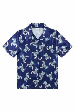 Women's Disney Lilo And Stitch Short Satin Silk Pyjama Set 12 Women's Disney Lilo And Stitch Short Satin Silk Pyjama Set -pajamas shop PJF230605 7