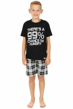 Boys There's A 99% Chance I'm Hungry Short Pyjamas