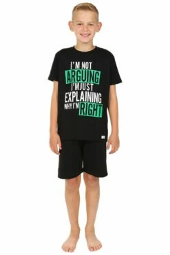 I'm Not Arguing I'm Just Explaining Why I'm Right Cotton Short Pyjamas