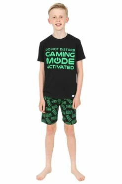 Gaming Mode Green ActivatedShort Pyjamas