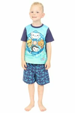 Boys Octonauts Explore, Protect And Rescue Short Pyjamas