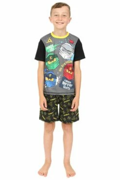Boys Official Lego Ninjago Short Pyjamas