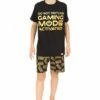 Gaming Mode Gold ActivatedShort Pyjamas
