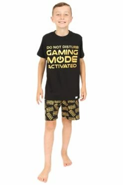 Gaming Mode Gold ActivatedShort Pyjamas
