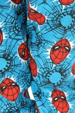 Boys Official Marvel Spiderman Blue Red Long Pyjamas -pajamas shop PJF230710 247