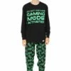Gaming Mode Green Activated Long Pyjamas -pajamas shop PJF230710 58