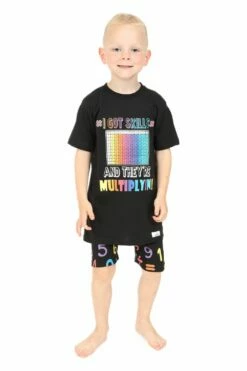 Boys, Girls I Got Skills, And They're Multiplying Short Pyjama Set