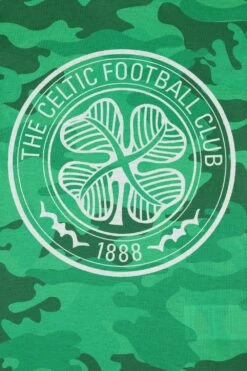 Boys Celtic FC Green Camouflage Long Pyjamas -pajamas shop PJF231012 3