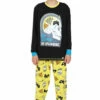 Not Sleeping Re-spawning Long Pyjamas -pajamas shop PJF231122 123