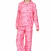 Girls Barbie Long Satin Silk Pyjama Set -pajamas shop PJF231122 57