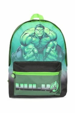 Official Marvel Incredible Hulk Backpack Style Design School Bag Boys