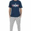 Mens Top Gun Long Pyjamas -pajamas shop PJFMale231025 49