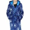 Chelsea F.C. Boys Official Dressing Gown Fleece Hooded Kids Robe W23 -pajamas shop PJFModels230822 51