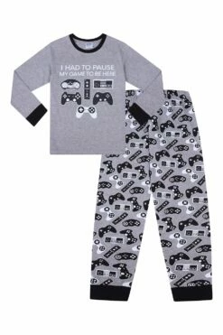 Boys I Had To Pause My Game Long Pyjamas 9 Boys I Had To Pause My Game Long Pyjamas -pajamas shop PJF 190416 15 SET