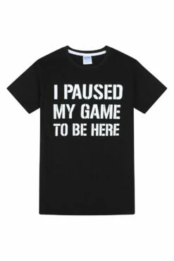 I Paused My Game To Be Here Short Pyjamas -pajamas shop PJF 190502 17
