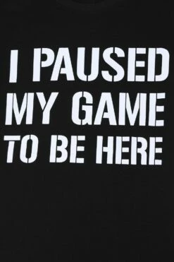 I Paused My Game To Be Here Short Pyjamas -pajamas shop PJF 190502 18
