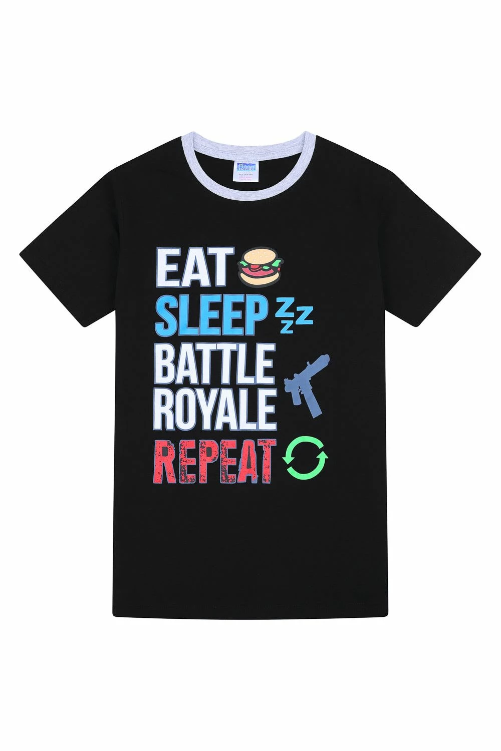 Eat Sleep Battle Royale Repeat Short Pyjamas 4 Eat Sleep Battle Royale Repeat Short Pyjamas - Image 2