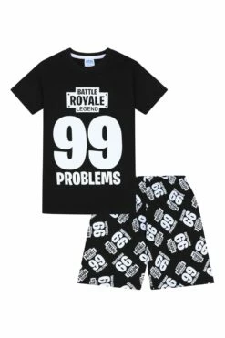 99 Problems Battle Royale Legend Short Pyjamas