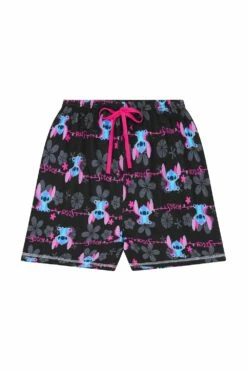 Women's Disney Lilo And Stitch 'I Hate Mornings' Short Pyjamas -pajamas shop PJF 190528 3