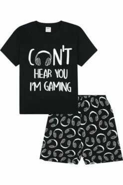 Can't Hear You I'm Gaming Short Pyjamas