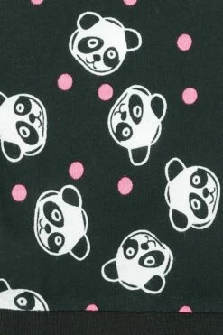 Girls Panda 'Barely Awake' Long Pyjamas -pajamas shop PJF 190902 5
