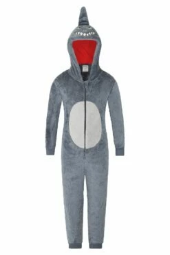 UnisexShark Onesie Fancy Dress Sleepsuit