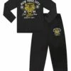 New York City Tiger College Gold Long Pyjamas -pajamas shop PJF 191016 24