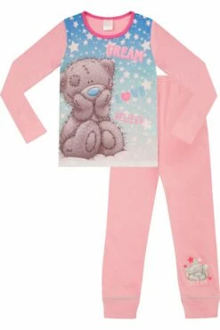 Girls Me To You 'Dream, Love, Snowflake' Tatty Teddy Long Pyjamas