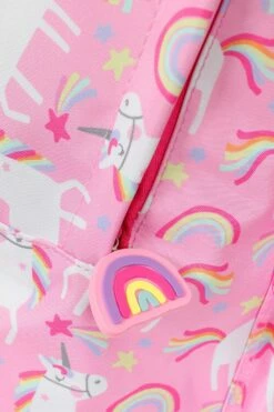 Girls Unicorn Star Pink Backpack, Kids Backpack, Schoolbag, Rucksack -pajamas shop PJF Bags220719 5