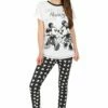 Women's Minnie And Mickey Mouse Long Pyjamas -pajamas shop PJF MOD220516 21