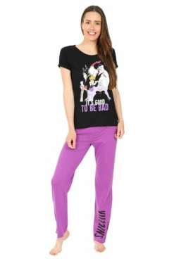 Women's Disney Villains It's Good To Be Bad Long Pyjama Set