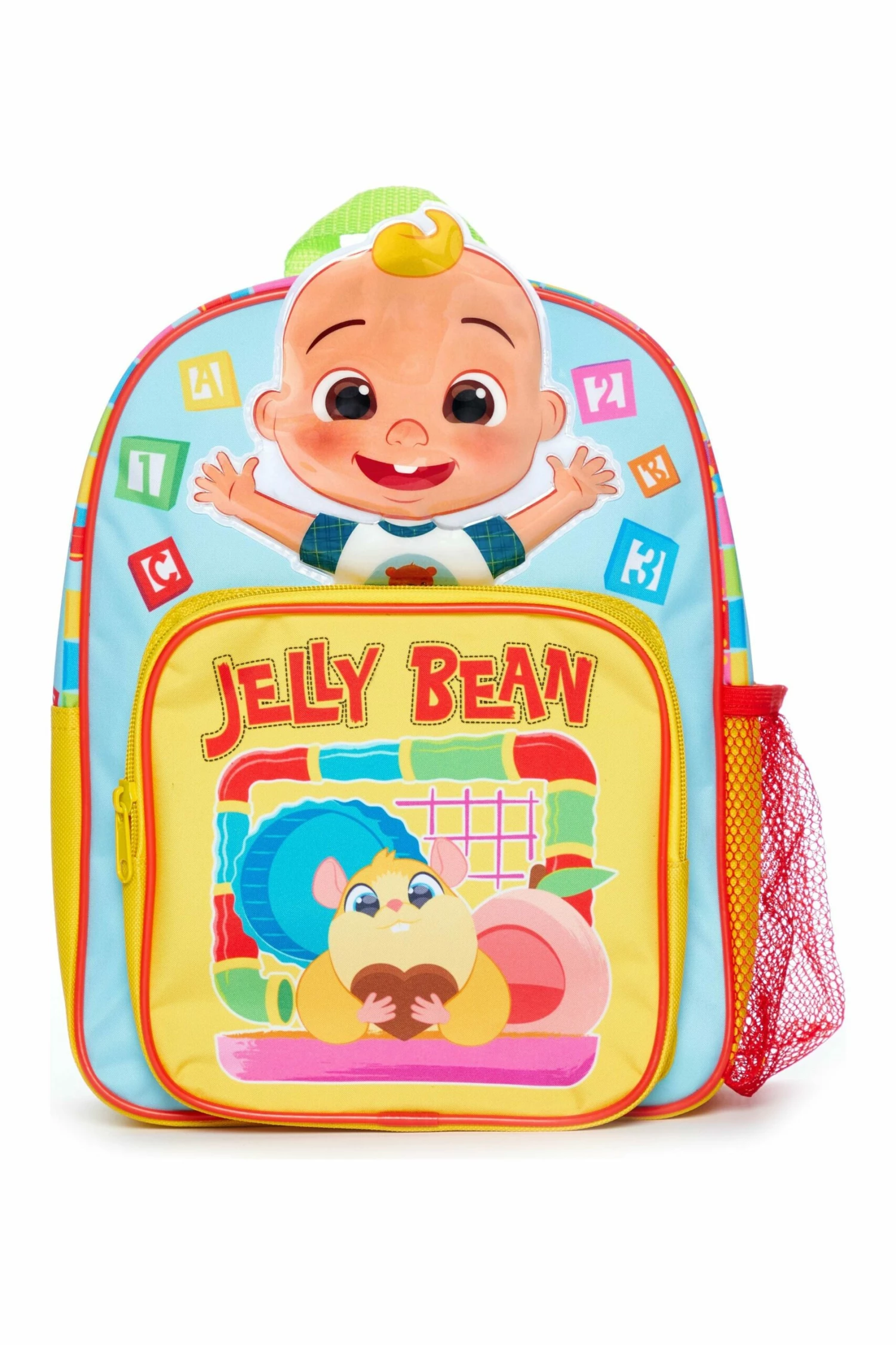 Cocomelon Jelly Bean Backpack Nursery School Rucksack 5 Cocomelon Jelly Bean Backpack Nursery School Rucksack - Image 3