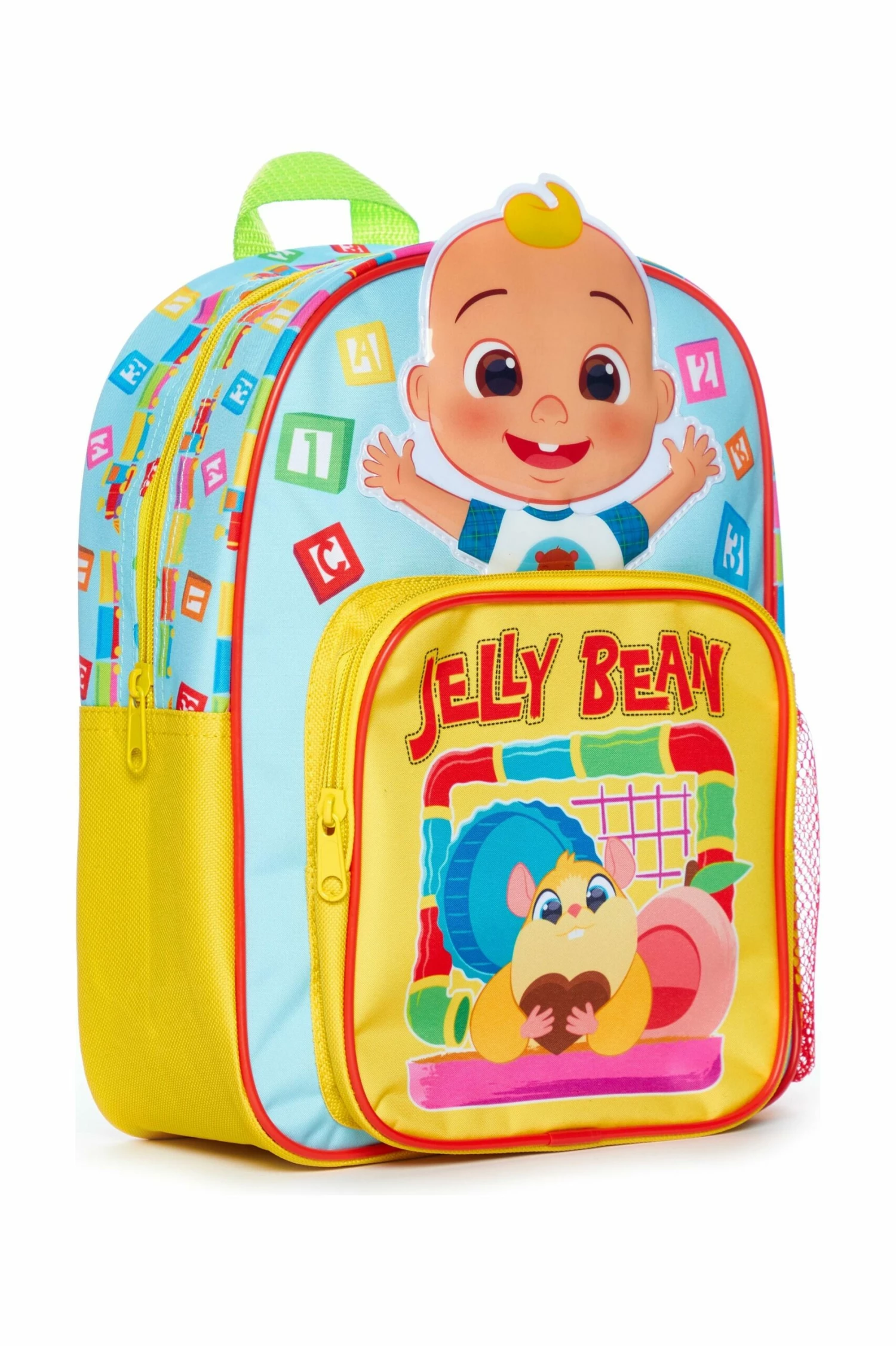 Cocomelon Jelly Bean Backpack Nursery School Rucksack 3 Cocomelon Jelly Bean Backpack Nursery School Rucksack