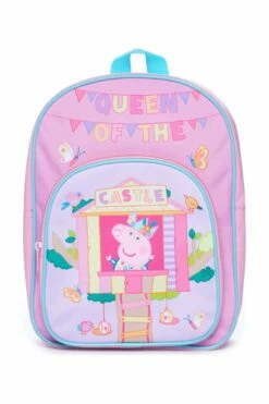 Peppa Pig Bag Toddler Backpack Girls For School Nursery, Gifts For Girls Queen Of The Castle