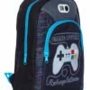 Game Over Recharge Batteries School Bag, Kids Boys Gamer Backpack -pajamas shop PYJAMA FACTORY BAGS 067