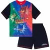 Boys Pj Masks Blue Short Pyjamas