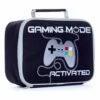 Gaming Mode Activated Lunchbox Bag, Kids Boys Gamer School Bag -pajamas shop PyjamaBagsJUL 216857