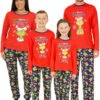 Official The Grinch Merrry Grinchmas Family Long Pyjamas Christmas Matching RED -pajamas shop Redgrinchfamily