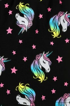 Girl's Born To Sparkle Unicorn Short Pyjamas -pajamas shop borntosparklet shirt1