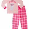 Girls Llama I'm So Gllama-rous Long Pink Pyjamas 2 Girls Llama I'm So Gllama-rous Long Pink Pyjamas -pajamas shop glamarouslongpyjamapink