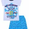 Harry Potter Quidditch Short Pyjamas 1 Harry Potter Quidditch Short Pyjamas -pajamas shop harry potter grffindor hogwarts short pyjamas boys girls