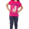 Girls Sleep No Prob-Llama Long Pyjamas -pajamas shop llama long pyjamas