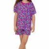 Girls Sleepy Owl Short Pyjamas -pajamas shop owl short